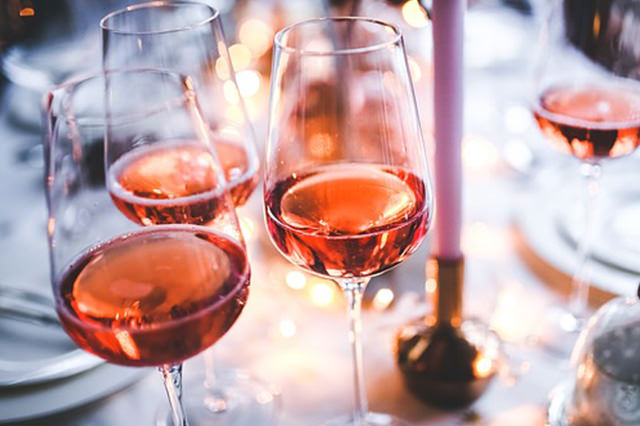 Rose wine