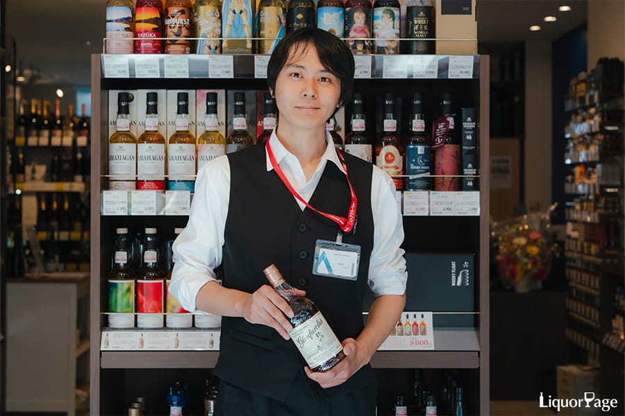 「リカーマウンテン旧軽井沢銀座通り店」店長の菅さん