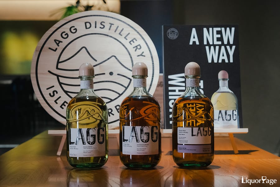 今回使用されたラグの3商品、左から「キルモリー エディション」「コリクレヴィ エディション」「スモールバッチ パロ・コルタドシェリーフィニッシュ」