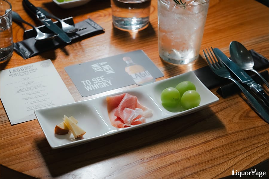 アペタイザー」と「キルモリー エディション」のハイボール