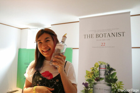 ザ ボタニストのブースにて