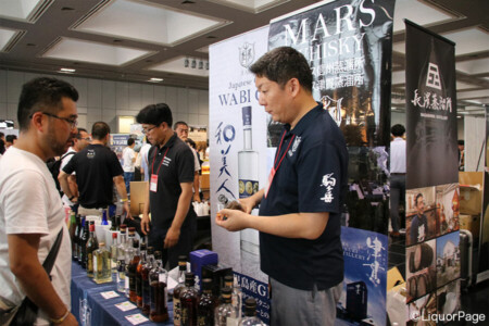 本坊酒造のブース