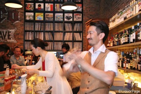 ゲストバーテンダーであり運営メンバーの江刺幸治さん