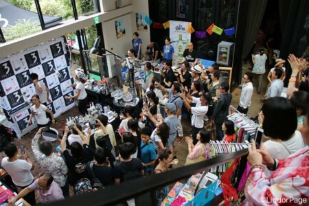 オープニングセレモニーとして催されたフレアショー。 「TEQUILA 13」フレアショーの様子